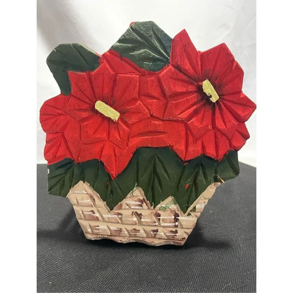 Hand crafted holiday basket